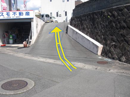 コスモ不動産 熊本県 荒尾市 店舗の入口